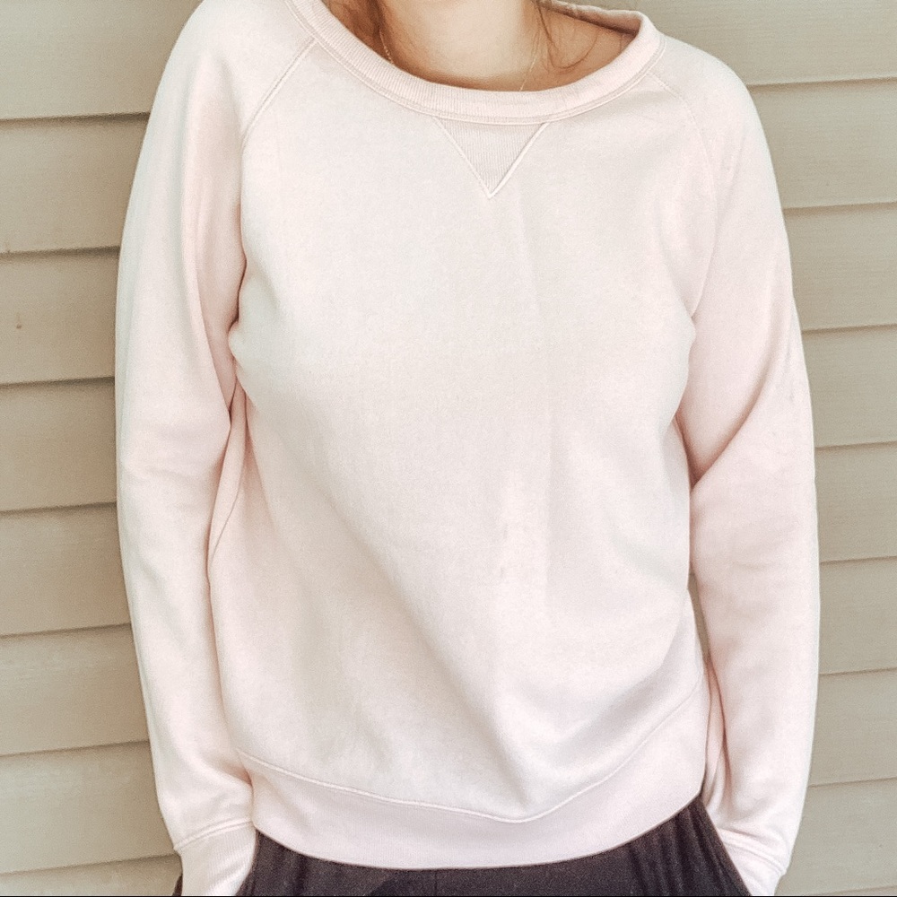 M Medium Light Pink Old Navy Crewneck Sweatshirt